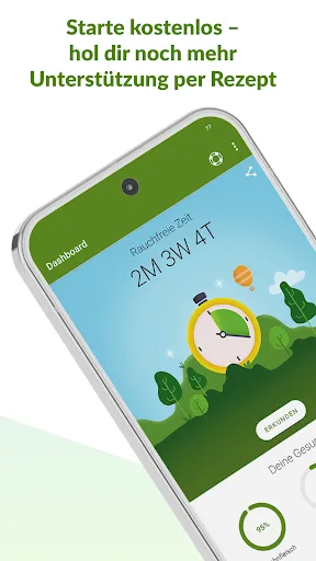 Скриншот 1 — Smoke Free - Rauchen aufhören
