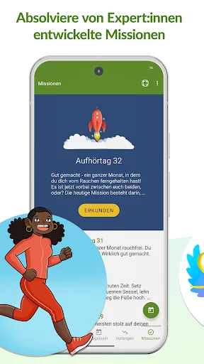 Скриншот 3 — Smoke Free - Rauchen aufhören