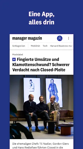 Скриншот 1 — manager - Nachrichten
