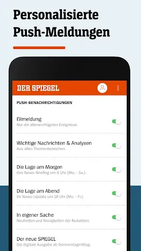 Скриншот 7 — DER SPIEGEL - Nachrichten