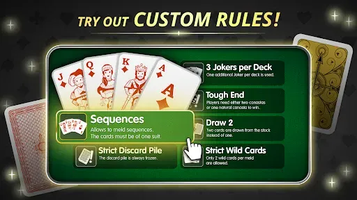 Скриншот 7 — Canasta Online – Card Game