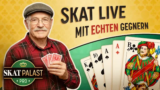 Скриншот 1 — Skat Palast Pro – Skat live