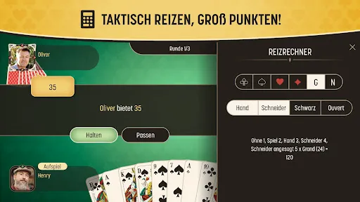 Скриншот 5 — Skat Palast Pro – Skat live