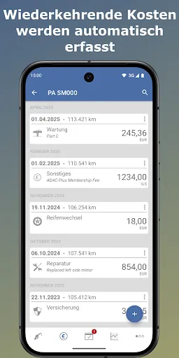 Скриншот 6 — Spritmonitor: Verbrauch,Kosten