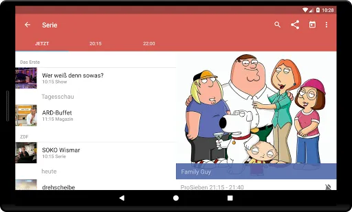 Скриншот 8 — TV-Programm & Fernsehprogramm