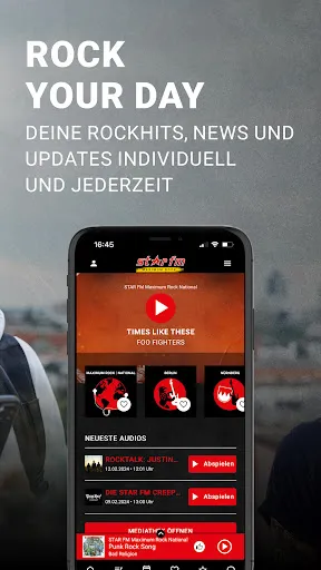 Скриншот 2 — STAR FM – die Rock-App
