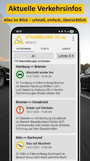 Скриншот 2 — Staumelder MOBILE