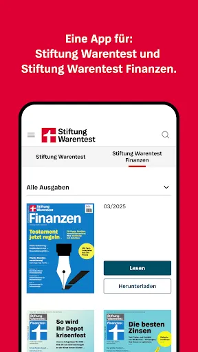 Скриншот 2 — Stiftung Warentest