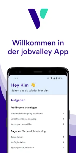 Скриншот 2 — jobvalley – Studentenjobs