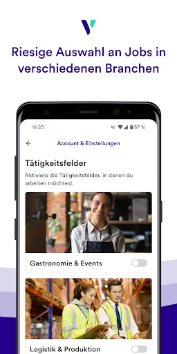 Скриншот 3 — jobvalley – Studentenjobs