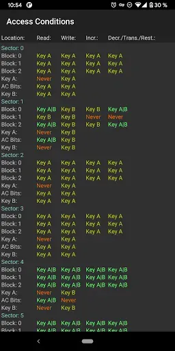Скриншот 4 — MIFARE Classic Tool