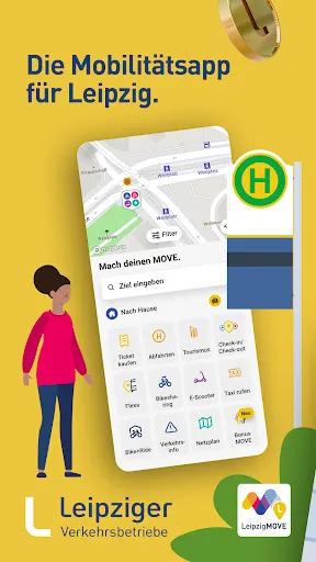 Скриншот 1 — LeipzigMOVE - Public Transport