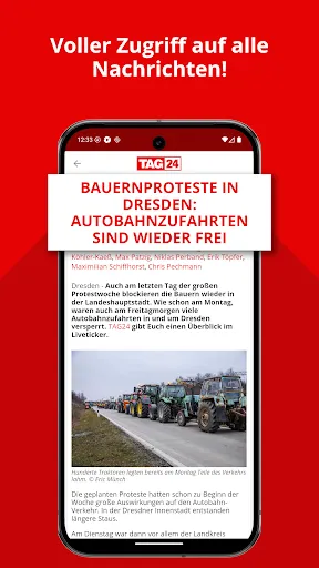 Скриншот 2 — TAG24 NEWS: Alle Nachrichten