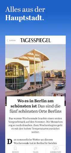 Скриншот 5 — Tagesspiegel - Nachrichten