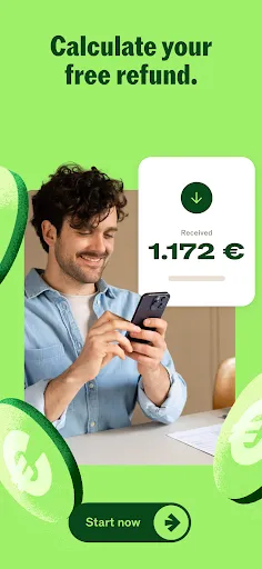 Скриншот 2 — Taxfix: Tax return for Germany