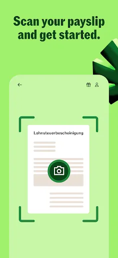 Скриншот 4 — Taxfix: Tax return for Germany