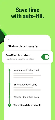 Скриншот 5 — Taxfix: Tax return for Germany