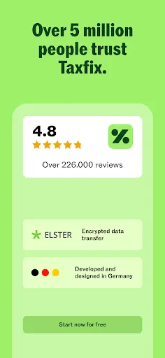 Скриншот 8 — Taxfix: Tax return for Germany