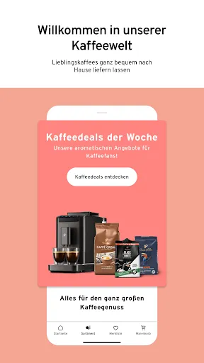 Скриншот 4 — Tchibo - Lifestyle & Kaffee