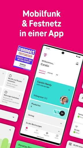 Скриншот 1 — MeinMagenta: Handy & Festnetz