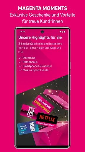 Скриншот 4 — MeinMagenta: Handy & Festnetz