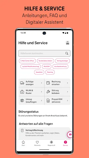 Скриншот 7 — MeinMagenta: Handy & Festnetz