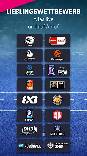 Скриншот 4 — MagentaSport - Dein Live-Sport