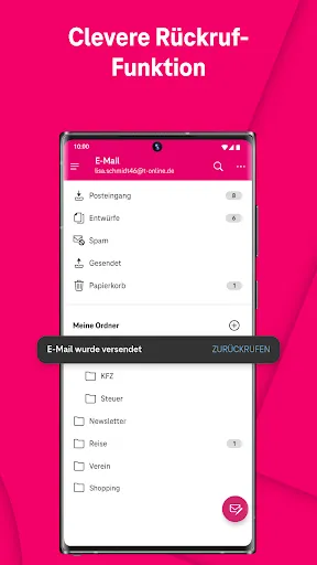 Скриншот 7 — Telekom Mail – E-Mail App