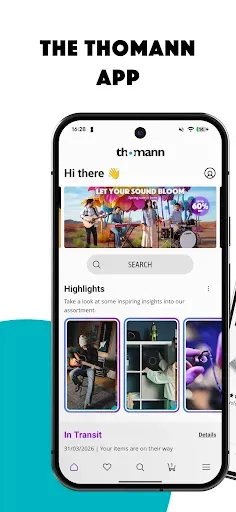Скриншот 1 — Thomann: Discover Music Gear