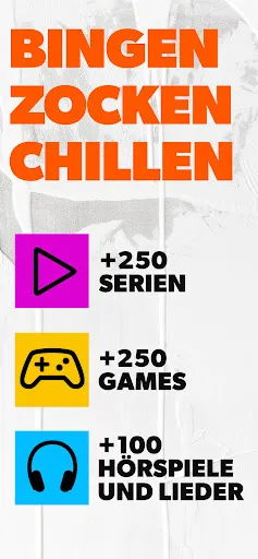 Скриншот 3 — TOGGO Spiele, TV, Unterhaltung