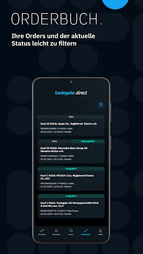 Скриншот 8 — tradegate.direct – Trading-App