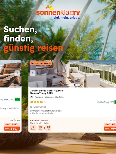 Скриншот 7 — sonnenklar.TV – Günstig Reisen