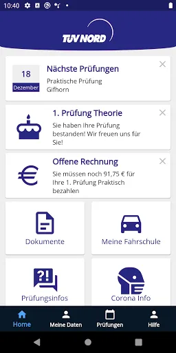 Скриншот 2 — Fahrschüler-App