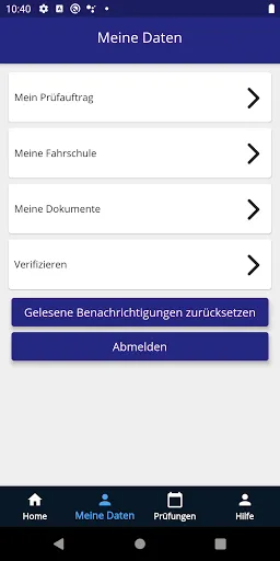 Скриншот 4 — Fahrschüler-App