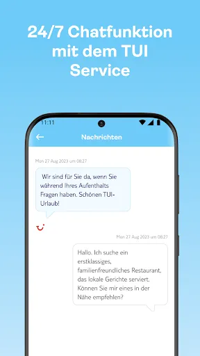 Скриншот 1 — myTUI | Urlaub & Reisen planen