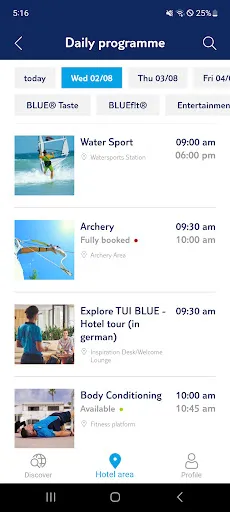Скриншот 5 — BLUE App