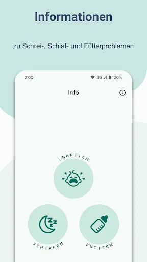Скриншот 1 — Baby Comfort Guide