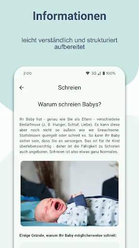 Скриншот 2 — Baby Comfort Guide