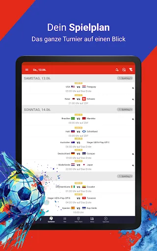 Скриншот 8 — WM 2026 App mit TV.de Live TV