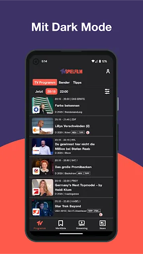 Скриншот 2 — TV SPIELFILM - TV-Programm