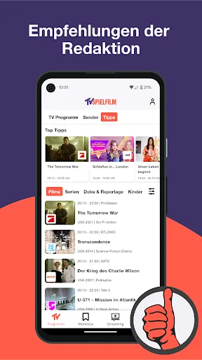 Скриншот 4 — TV SPIELFILM - TV-Programm