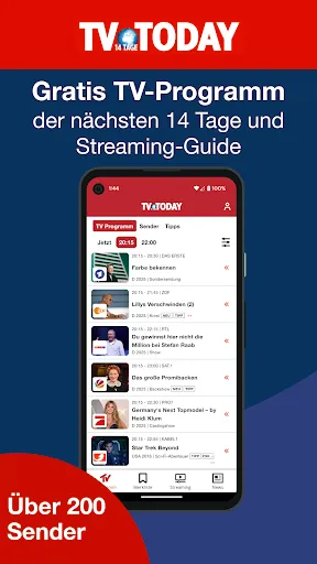 Скриншот 1 — TV Today - TV Programm