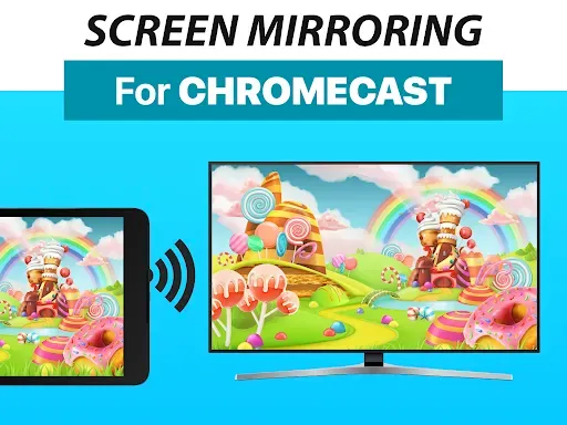 Скриншот 3 — Screen Mirroring + Chromecast