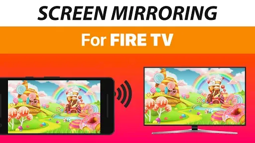Скриншот 1 — Screen Mirroring for Fire TV