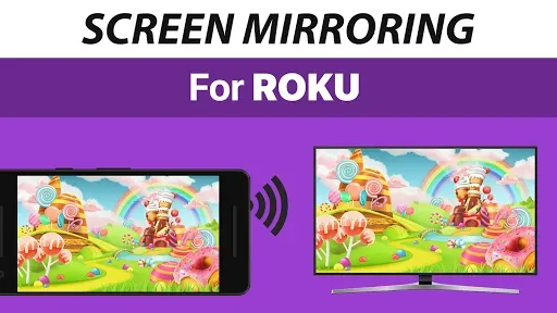 Скриншот 1 — Screen Mirroring Pro for Roku