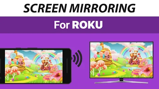 Скриншот 1 — Screen Mirroring for Roku