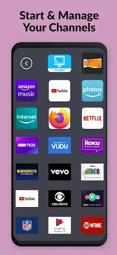Скриншот 2 — Remote for Roku, Fire TV & LG
