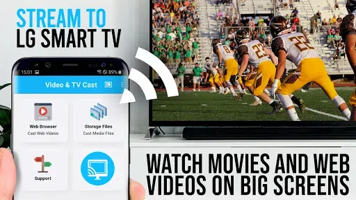 Скриншот 1 — TV Cast for LG webOS