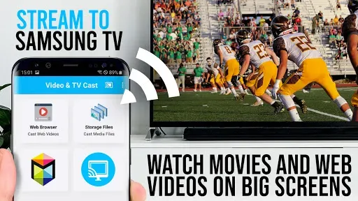 Скриншот 1 — TV Cast for Samsung TV