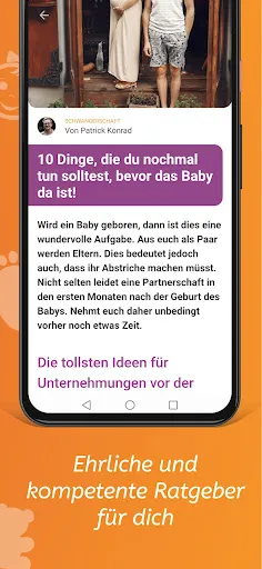 Скриншот 6 — Babelli Schwangerschafts App